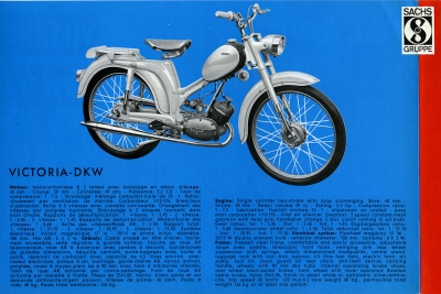 Victoria / DKW Mofa Prospekt 9.1966