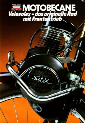 Motobecane Velosolex brochure ca. 1980