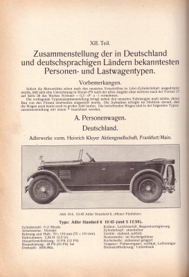 Wolfram, Paul Die Motor-Fahrzeuge 1930er J.