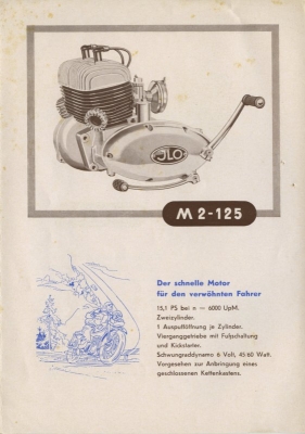 Ilo Motoren Prospekt 5/1953