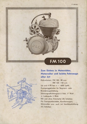 Ilo Motoren Prospekt 5/1953