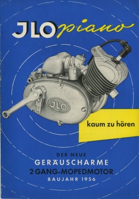 Ilo motor brochure Piano 1956