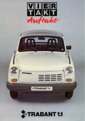 Trabant 1,1 Prospekt ca. 1989