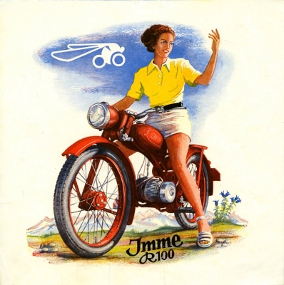 Imme R 100 Prospekt 1950er Jahre