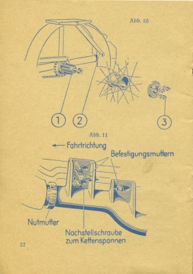 Imme R 100 Bedienungsanleitung 1949