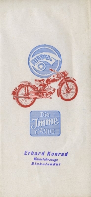 Imme R 100 brochure 1950s