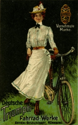 Triumph postcard ca. 1910