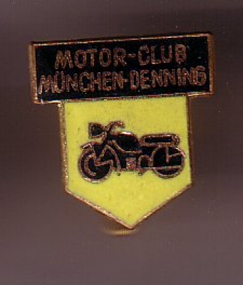 Brooch Motor-Club München Denning