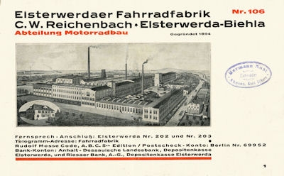 Elfa Programm ca. 1929