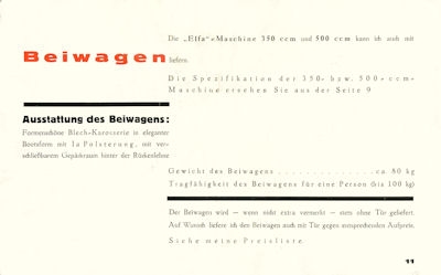 Elfa Programm ca. 1929