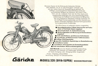 Göricke Programm 1958