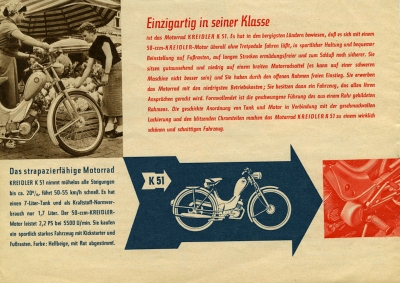 Kreidler Programm 4.1955