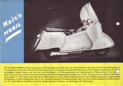 Maico Programm 1952