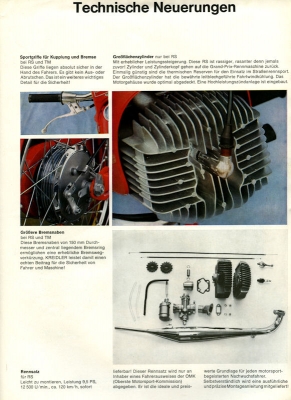 Kreidler Florett Prospekt 8.1968