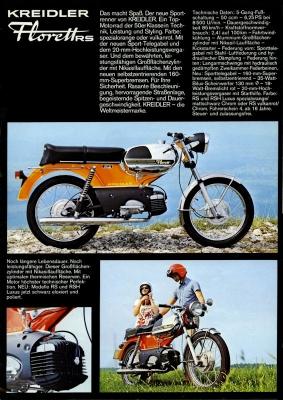 Kreidler Programm 8.1972