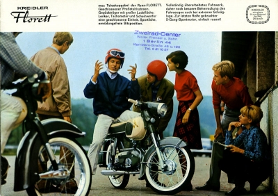 Kreidler Florett Prospekt 1966