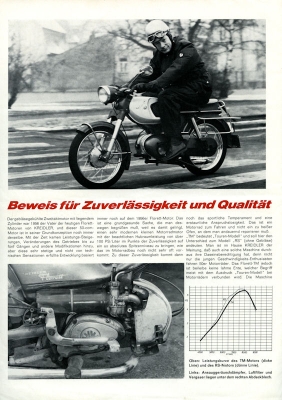 Kreidler Florett TM Test 1969