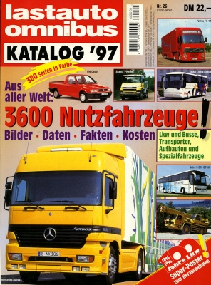 Lastauto + Omnibus Katalog No. 26 1997