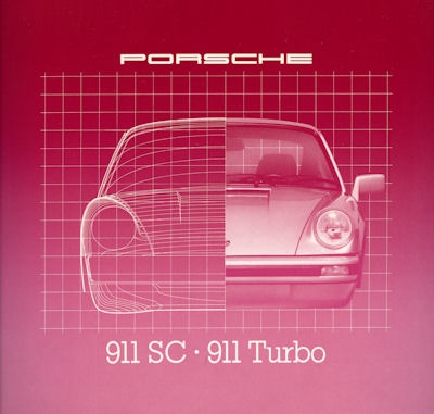 Porsche 911 SC 911 Turbo Prospekt 1980
