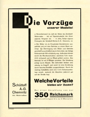 Schüttoff program 1928