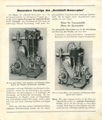 Schüttoff Programm 1927