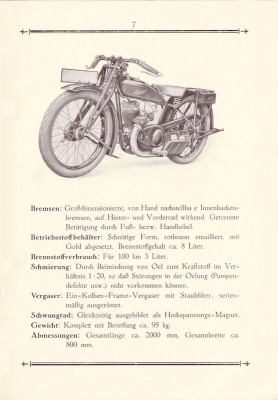 Schüttoff 200 ccm Prospekt 1928