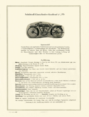 Schüttoff Programm 1925