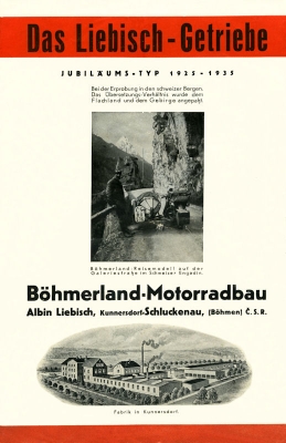 Böhmerland Getriebe Prospekt 1935