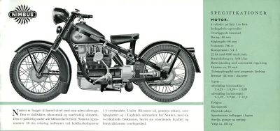 Nimbus Modell C Prospekt 1956