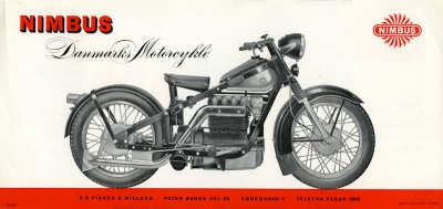 Nimbus Modell C Prospekt 1956