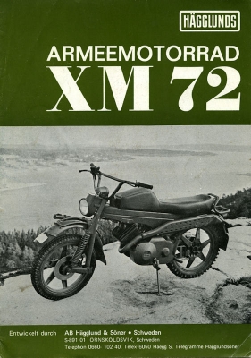 Hägglunds XM 72 brochure 1972