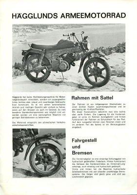 Hägglunds XM 72 brochure 1972