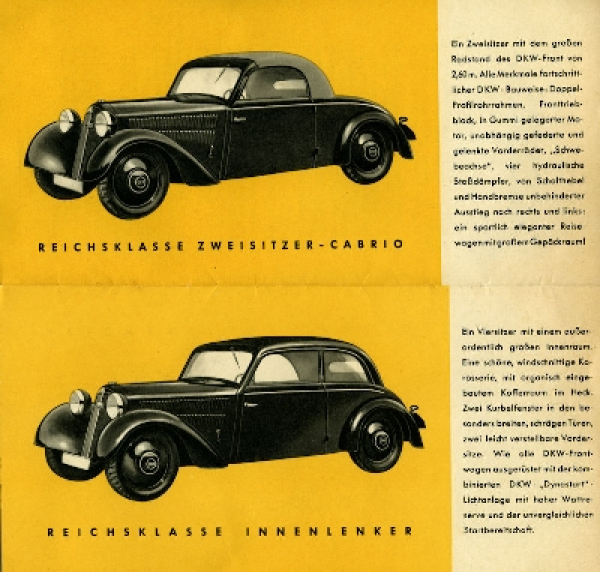 DKW Pkw Programm 2.1939