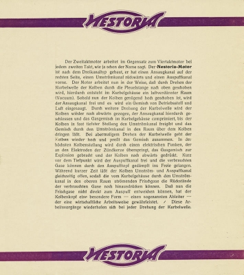 Nestoria 349 ccm brochure ca. 1925