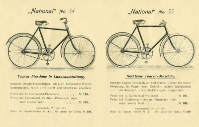 National Fahrrad Prospekt 1907