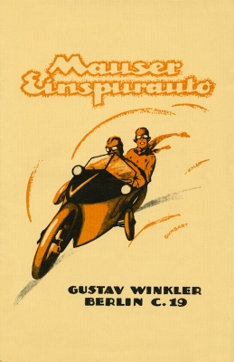 Mauser Einspurauto brochure ca. 1925