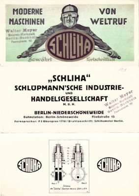 Schliha Programm 1931