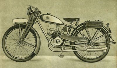 Schuetze bicycle and motorcycle program 1937