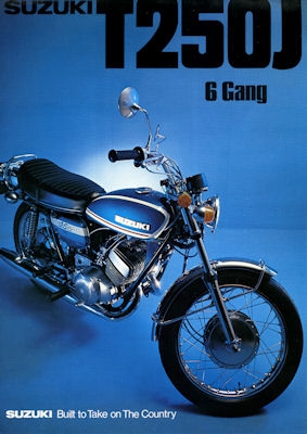 Suzuki T 250 J Prospekt 1972