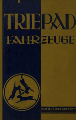 Triepad bicycle program 1935