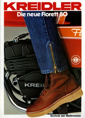 Kreidler 80 ccm Florett Prospekt 6.1981