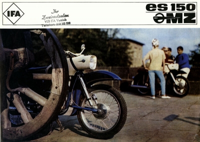 MZ ES 150 Prospekt 1966