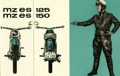 MZ ES 125 und 150 Prospekt 1963