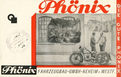 Phönix Programm ca. 1934