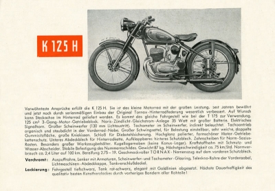 Tornax Programm 1951/52