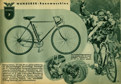 Wanderer Fahrrad Programm 1.1938