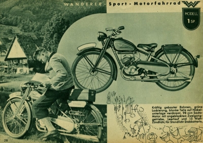 Wanderer Fahrrad Programm 1.1938