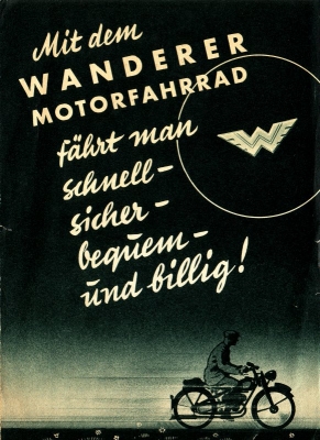 Wanderer Motorfahrrad Programm 2.1938