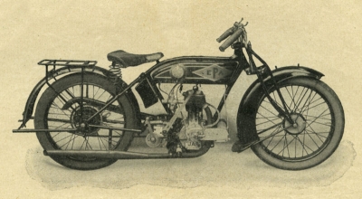 EPA 350 ccm Prospekt 1920er Jahre