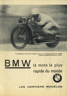 BMW Programm 1933 franz.